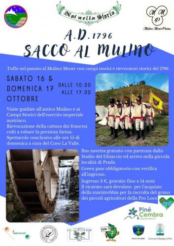 Ad 1796 Sacco Al Mulino - Baselga Di Pinè