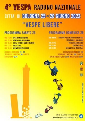 Vespa Raduno Nazionale Città Di Bologna - Bologna