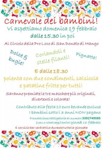 Carnevale A Mango - Mango