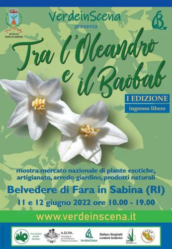 Tra L'oleandro E Il Baobab - Fara In Sabina