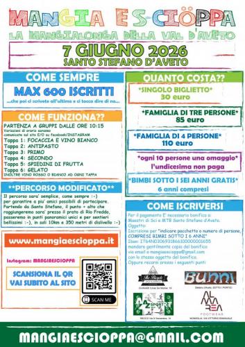 Mangia E Scioppa La Mangialonga Della Val D'aveto - Santo Stefano D'aveto
