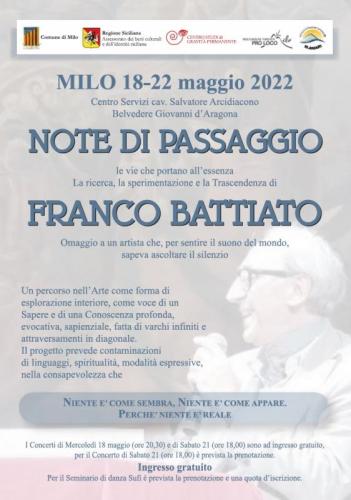 Omaggio A Franco Battiato - Milo