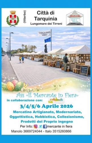 Il Mercatino Dell'artigianato A Tarquinia Lido - Tarquinia