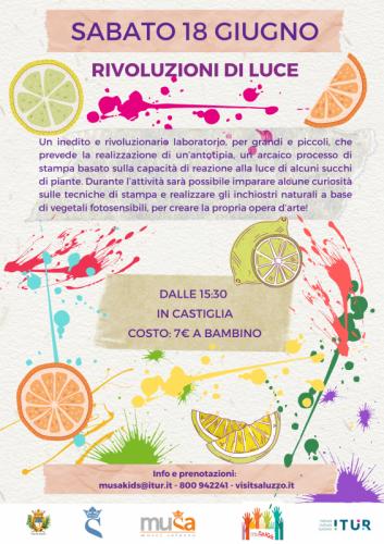 Rivoluzioni Di Luce In Castiglia - Saluzzo