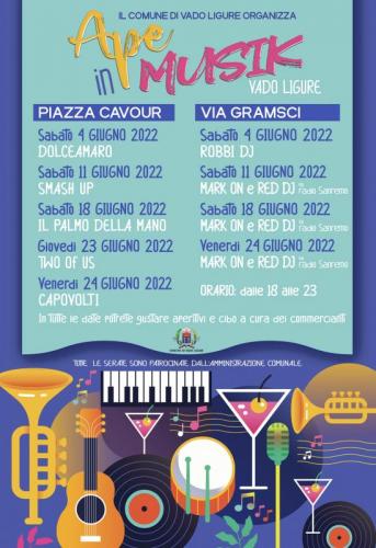 Ape In Musik - Vado Ligure