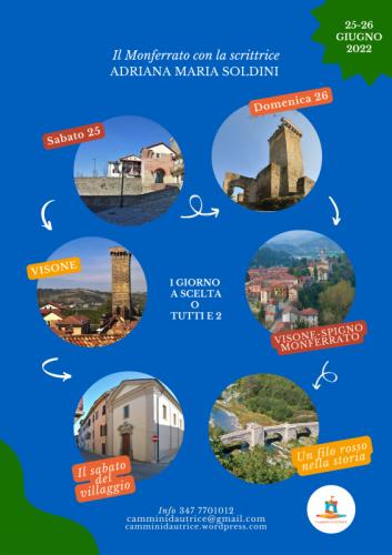 Il Monferrato Con La Scrittrice - Visone