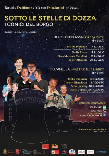 Sotto Le Stelle Di Dozza: I Comici Del Borgo - Dozza