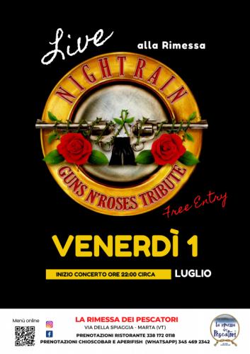 Tribute Band Guns 'n' Roses In Concerto - Marta