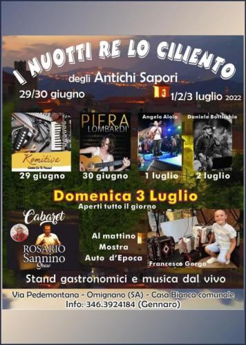 I Nuotti Re Lo Ciliento A Omignano - Omignano