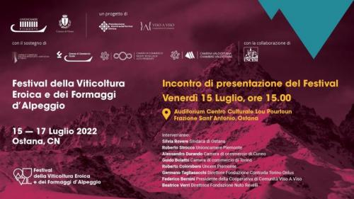 Festival Della Viticultura Eroica E Dei Formaggi D'alpeggio - Ostana
