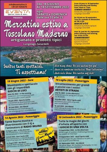 Il Mercatino Estivo A Toscolano Maderno - Toscolano-maderno