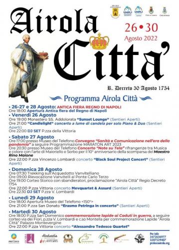 Antica Fiera Del Regno Di Napoli - Airola