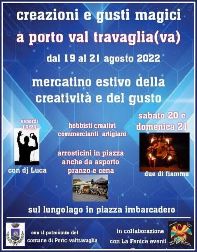 Il Mercatino Estivo Della Creatività E Del Gusto A Porto Valtravaglia - Porto Valtravaglia