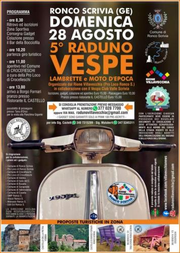Raduno Vespe, Lambrette E Moto D'epoca A Ronco Scrivia - Ronco Scrivia