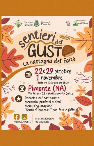 Sentieri Del Gusto A Pimonte - Pimonte