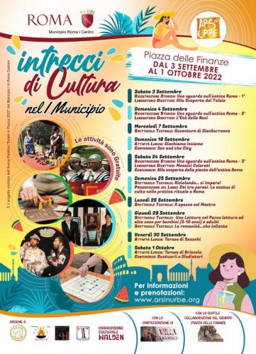 Intrecci Di Cultura Nel I Municipio - Roma