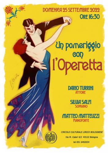 Un Pomeriggio Con L'operetta - Bologna