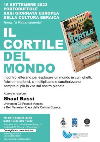 Giornata Europea Della Cultura Ebraica - Portobuffolè