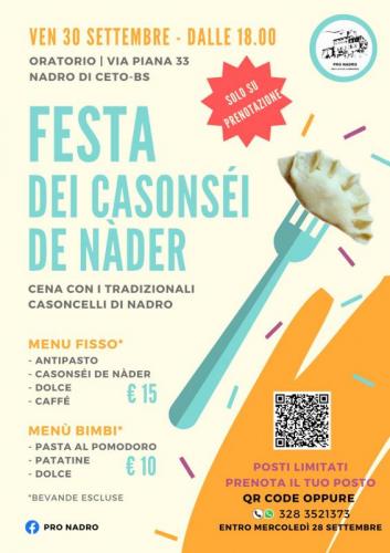 Festa Dei Casonséi De Nàder - Ceto