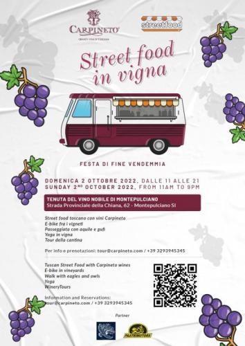 Street Food In Vigna - Montepulciano