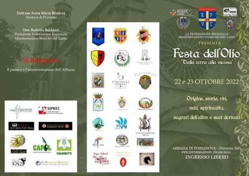 Festa Dell'olio A Borgo Di Fossanova - Priverno