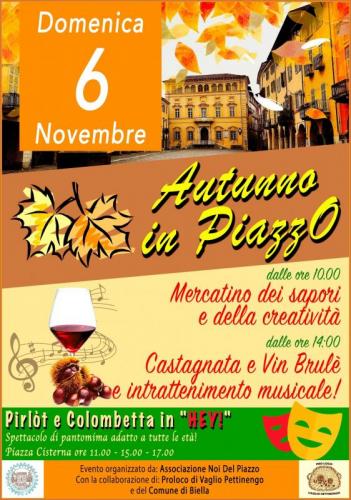Autunno In Piazzo A Biella - Biella