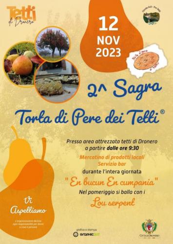 La Sagra Della Torta Di Pere Dei Tetti A Dronero - Dronero