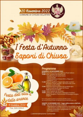 La Festa D'autunno A Chiusa Sclafani - Chiusa Sclafani