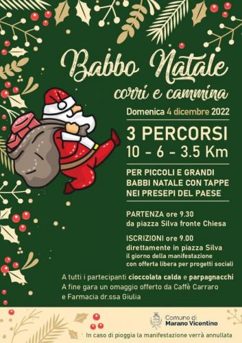 Babbo Natale Corri E Cammina - Marano Vicentino