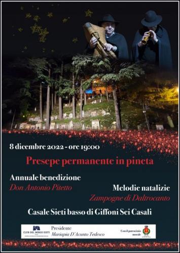 Il Presepe Permanente In Pineta A Giffoni Sei Casali - Giffoni Sei Casali