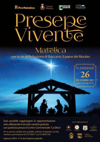 Il Presepe Vivente A Braccano Di Matelica - Matelica