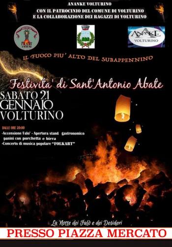 Festività Di Sant'antonio Abate A Volturino - Volturino
