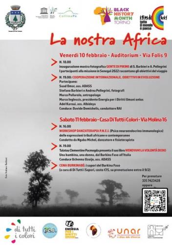 Black History Month - Pino Torinese