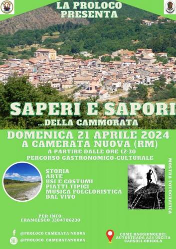 Saperi E Sapori Della Cammorata A Camerata Nuova - Camerata Nuova