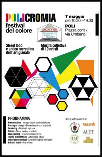 Il Festival Del Colore A Poli - Poli