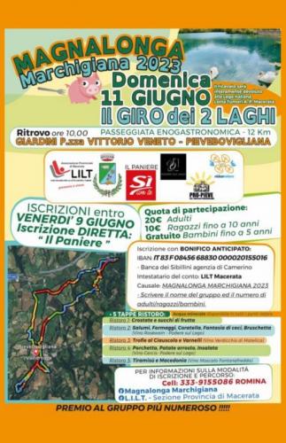 Magnalonga Marchigiana A Pievebovigliana - Valfornace