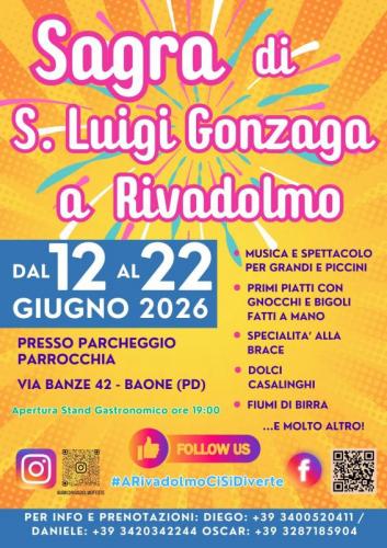 La Sagra Di San Luigi Gonzaga A Rivadolmo - Baone