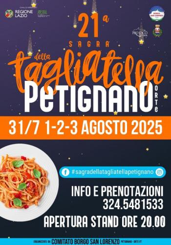 La Sagra Della Tagliatella Di Petignano - Orte