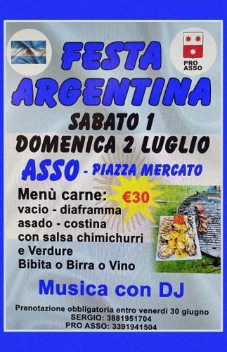 Festa Argentina A Asso - Asso