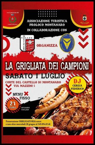 La Grigliata Dei Campioni A Montanaro - Montanaro