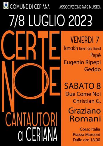 Certe Note - Ceriana