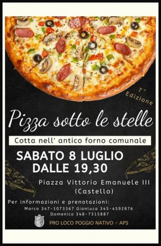 Pizza Sotto Le Stelle A Poggio Nativo - Poggio Nativo