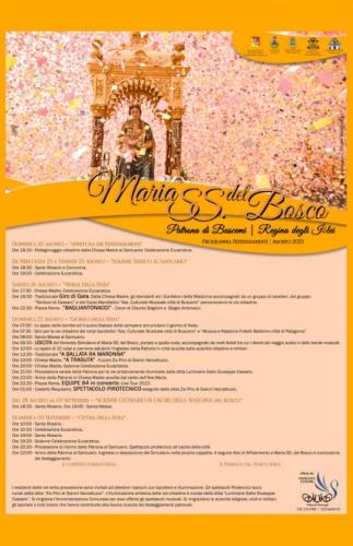 Festeggiamenti In Onore Di Maria Ss. Del Bosco A Buscemi - Buscemi