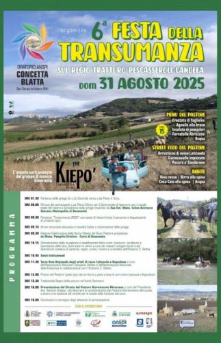 La Festa Della Transumanza A San Giorgio La Molara - San Giorgio La Molara