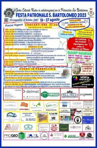 La Festa Patronale Di San Bartolomeo A Groppello D' Adda - Cassano D'adda