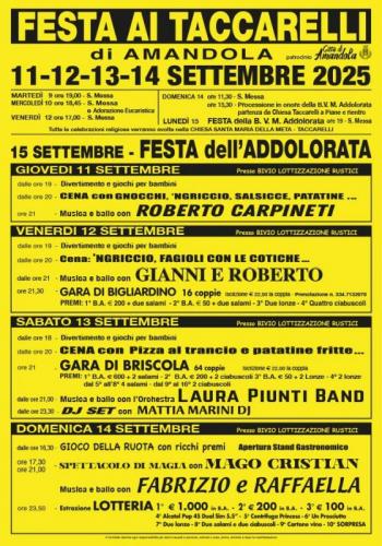 Festa Ai Taccarelli - Amandola