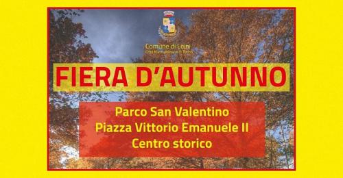 Fiera D'autunno A Leini - Leini