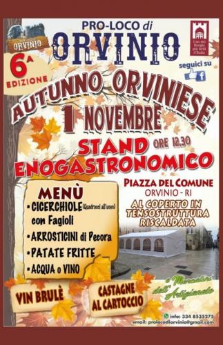 Autunno Orviniese A Orvinio - Orvinio