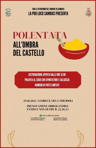 Polentata All'ombra Del Castello A Sambuci - Sambuci