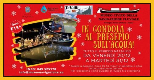In Barca Al Presepio Sull'acua A Battaglia Terme - Battaglia Terme